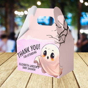 Boo Baby Shower Halloween Pink Thema Süße Party Geschenkschachtel