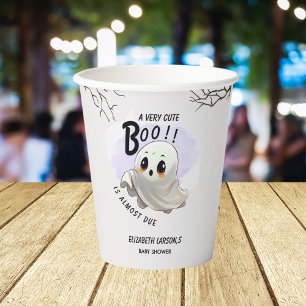 Boo Baby Shower Halloween Thema Süße Party Pappbecher