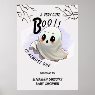 Boo Baby Shower Halloween Thema Süße Party Poster