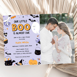 Boo Babydusche Unser kleiner Boo ist fast das rich Einladung