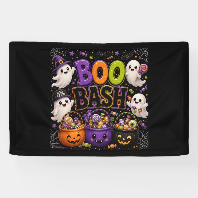 Boo Bash-Partybanner Banner (Horizontal)