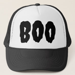 Boo Beängstigend Halloween Truckerkappe