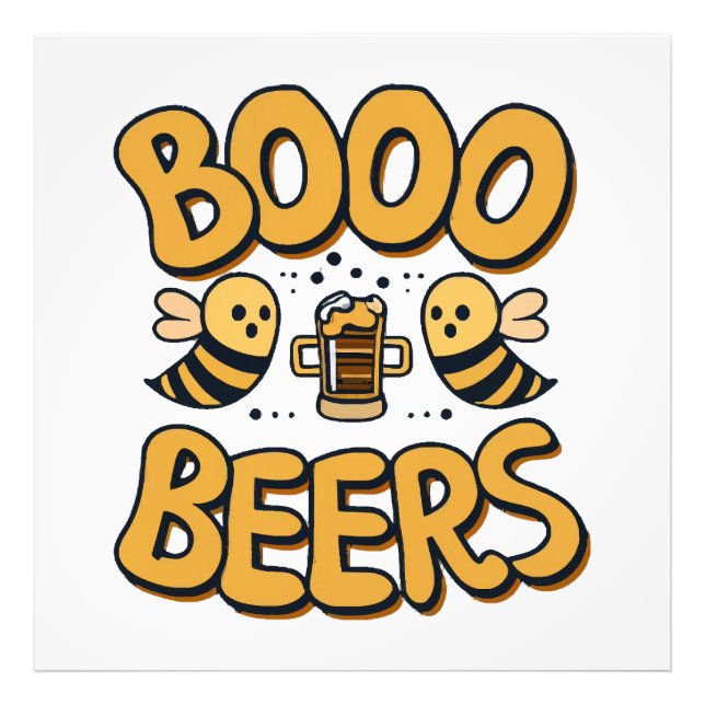 Boo Bees Fotodruck (Vorne)