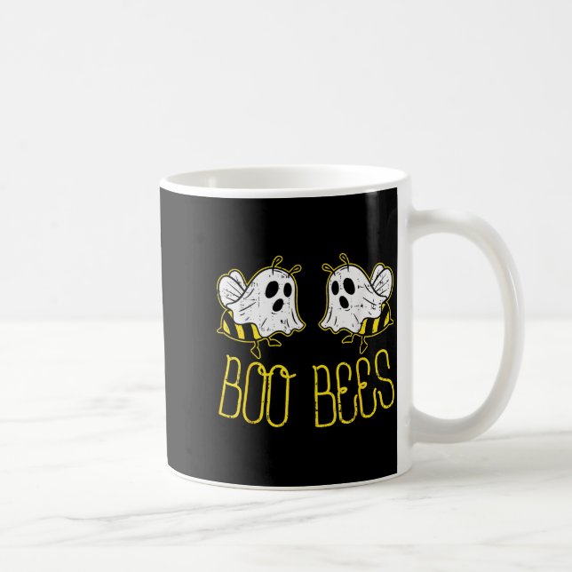Boo Bees Funny Couples Halloween Costume For Adult Kaffeetasse (Rechts)