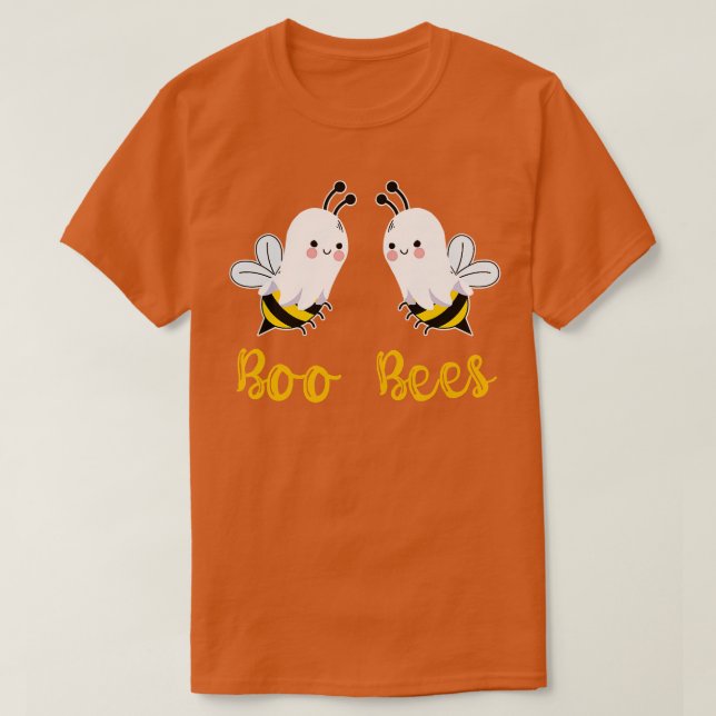 Boo Bees Funny Halloween Matching Kostüm 1 T-Shirt (Design vorne)