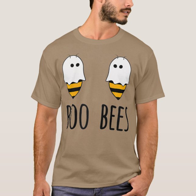 Boo Bees Halloween für Frauen Funny Bees T-Shirt (Vorderseite)