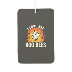 Boo Bees Halloween Geist Biene Lustiges Design_1 Autolufterfrischer