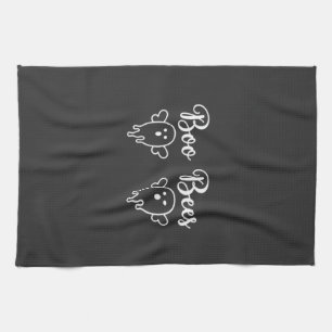 Boo Bees Halloween-Geister-Design Geschirrtuch