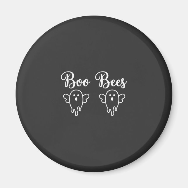 Boo Bees Halloween-Geister-Design Magnet (Vorne)