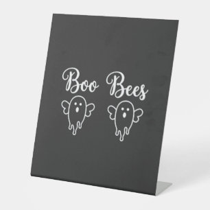 Boo Bees Halloween-Geister-Design Sockelschild