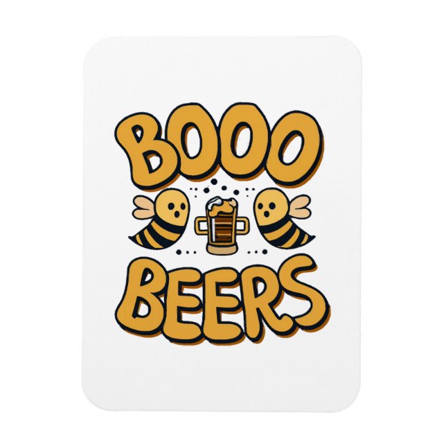 Boo Bees Magnet (Vertikal)