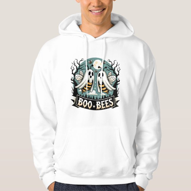 Boo Bees: Spooky Honey Spirits Hoodie (Vorderseite)