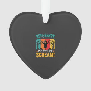 Boo-Berry-Kuchen Halloween-Eiscreme-Design Ornament