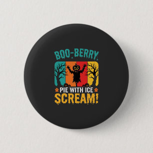 Boo-Berry-Pie-Halloween-Eiscreme-Design Button