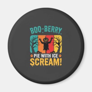 Boo-Berry-Pie-Halloween-Eiscreme-Design Magnet