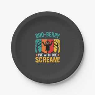 Boo-Berry-Pie-Halloween-Eiscreme-Design Pappteller