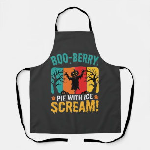 Boo-Berry-Pie-Halloween-Eiscreme-Design Schürze