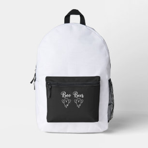 Boo Bienen Halloween-Geister-Design Bedruckter Rucksack