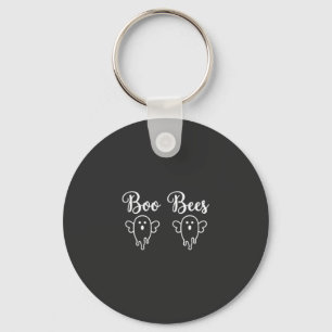 Boo Bienen Halloween-Geisterdesign Schlüsselanhänger