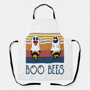 Boo Bienen Paar Geist Halloween-Shirt Schürze