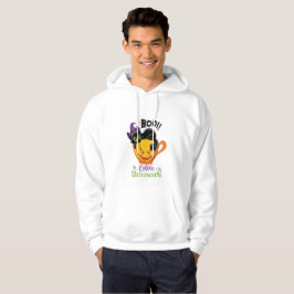 Boo Black Cat, Beängstigendes Pumpkin Coffee Hallo Hoodie