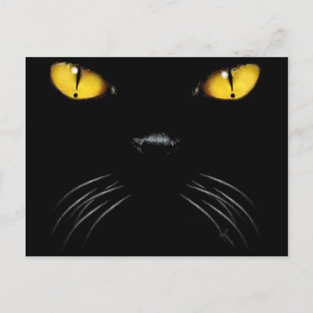 Boo Blank Postcard Postkarte (Vorderseite)