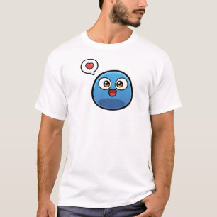 Boo-Blau-Produkte T-Shirt