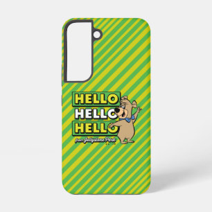 Boo-Boo Bär Hallo Hallo Hallo aus Jellystone Samsung Galaxy Hülle