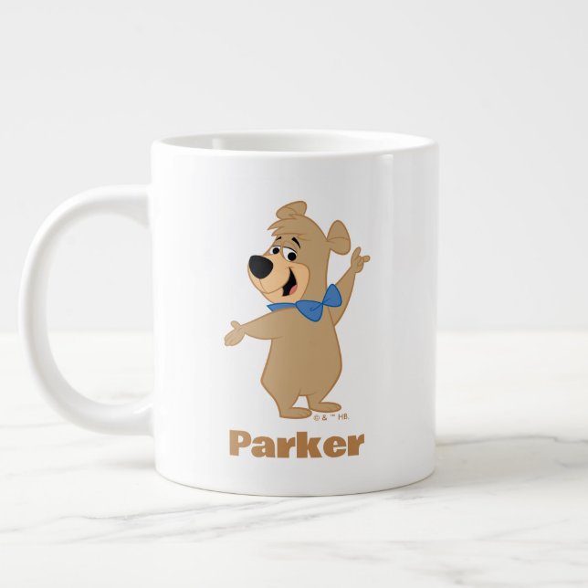 Boo-Boo-Bären-Arme breit Jumbo-Tasse (Links)