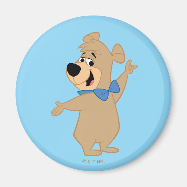 Boo-Boo-Bären-Arme breit Magnet (Vorne)