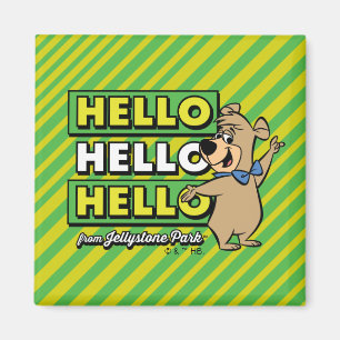 Boo-Boo Bear Hallo Hallo Hallo Von Jellystone Magnet