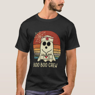 Boo Boo Crew Funny Halloween T-Shirt