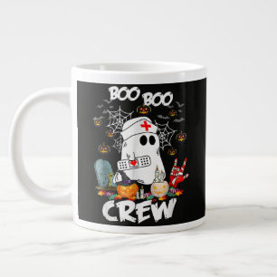 Boo Boo Crew Geist Krankenschwester Halloween Grus Jumbo-Tasse