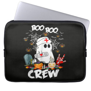 Boo Boo Crew Geist Krankenschwester Halloween Grus Laptopschutzhülle