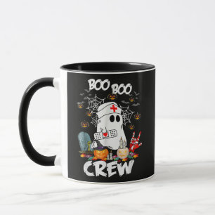 Boo Boo Crew Geist Krankenschwester Halloween Grus Tasse