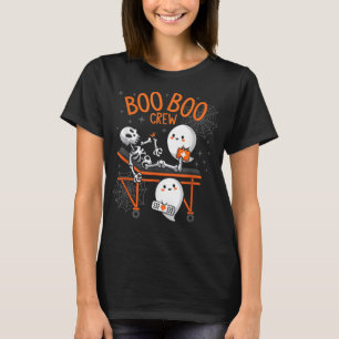 Boo Boo Crew Ghost Doctor Paramedic EMT Nurse Hall T-Shirt
