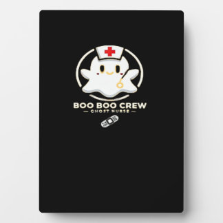 Boo Boo Crew Ghost Nurse - Niedlich und Spooky Hal Fotoplatte