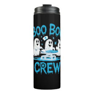 Boo Boo Crew Ghost Paramedic Nurse Halloween Essen Thermosbecher