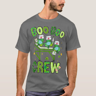 Boo Boo Crew Green Lucky, Krankenpflege Saint Patr T-Shirt