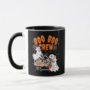 Boo Boo Crew Halloween-Geist Krankenschwester Tasse