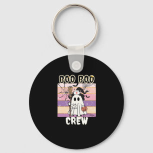 Boo Boo Crew Halloween Ghost Nurse Essential T-Shi Schlüsselanhänger