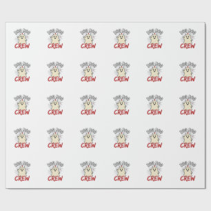 Boo Boo Crew Halloween Krankenschwester Geist Vint Geschenkpapier
