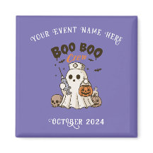 Boo Boo Crew Halloween Magnet für Krankenschwester