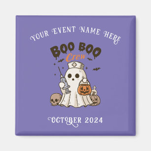 Boo Boo Crew Halloween Magnet für Krankenschwester