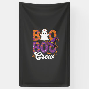 Boo Boo Crew Halloween-Nurse-Geister-Design Banner