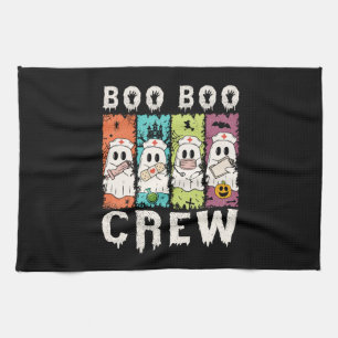 Boo Boo Crew Halloween Nurse Geschirrtuch