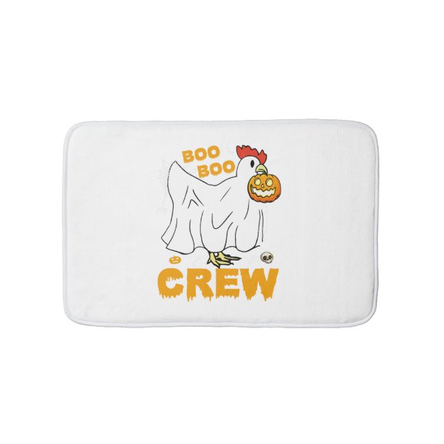 Boo-Boo-Crew-Hühnchen-Hähnchen Badematte (Vorderseite)