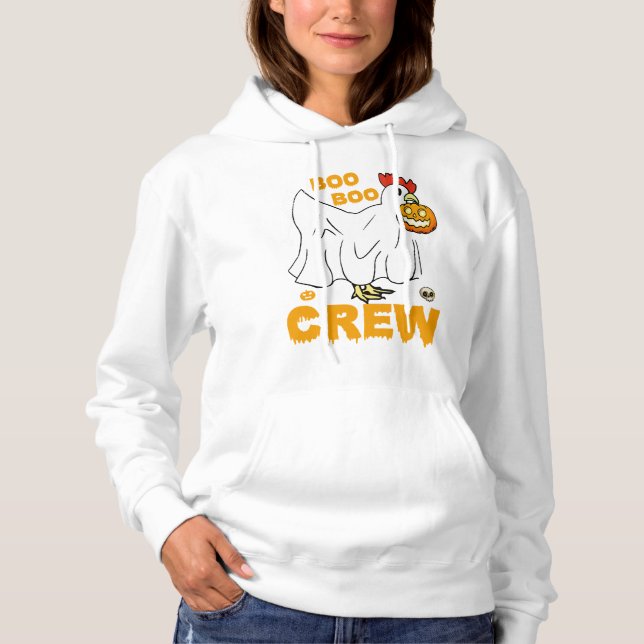 Boo-Boo-Crew-Hühnchen-Hähnchen Hoodie (Vorderseite)
