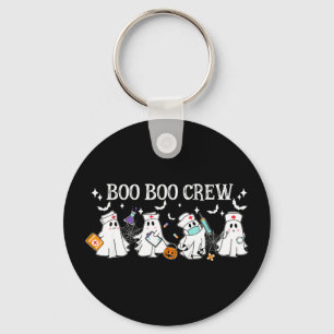 Boo Boo Crew Krankenschwester Halloween lustige Kr Schlüsselanhänger