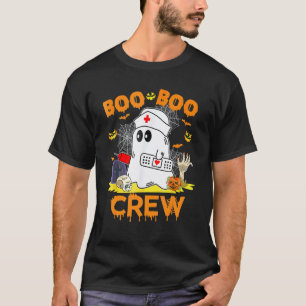 Boo Boo Crew Krankenschwester Halloween Vibes Hall T-Shirt